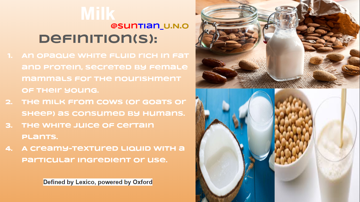 Milk Definition